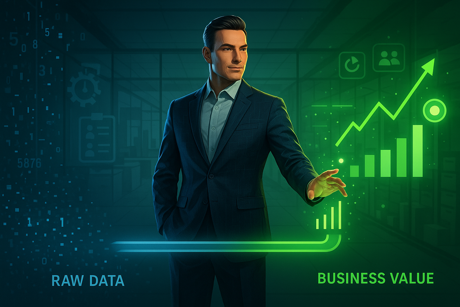 Turning Data into Dollars: How AI Transforms Business Operations